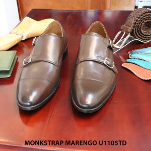 Giày da nam xỏ chân Monkstrap Marengo U1105TD Size 39 004