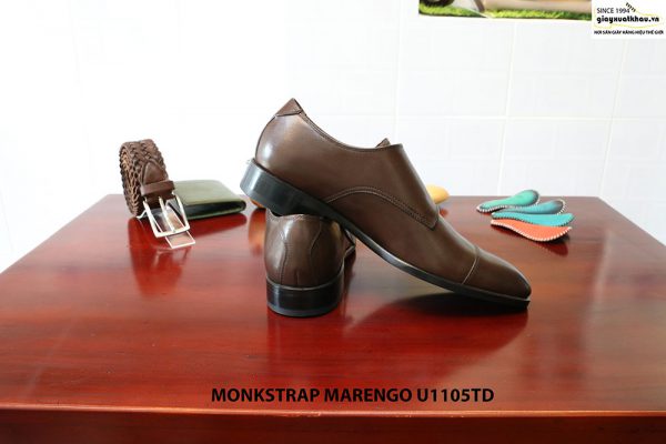 Giày da nam xỏ chân Monkstrap Marengo U1105TD Size 39 003