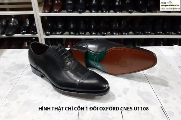 Giày nam da bò Oxford Cnes U1108 Size 40 003