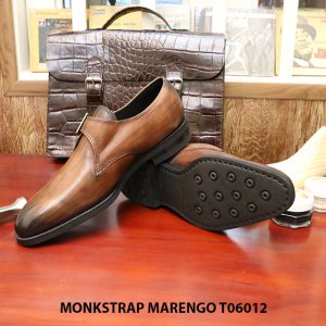 Giày tây nam da Monkstrap Marengo T06012 Size 40 004
