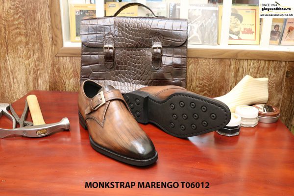 Giày tây nam da Monkstrap Marengo T06012 Size 40 003