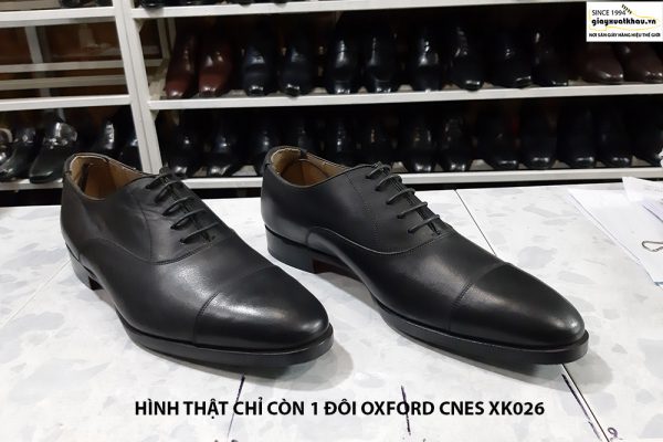 Giày tây nam buộc dây Oxford CNES XK026 size 43 001