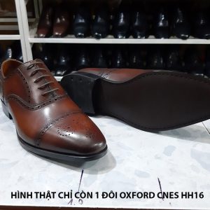 Giày da nam size to big size Oxford CNES HH16 size 45 002