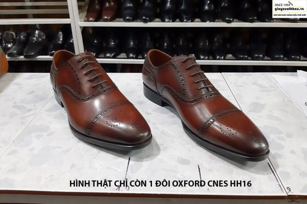 Giày da nam size to big size Oxford CNES HH16 size 45 001