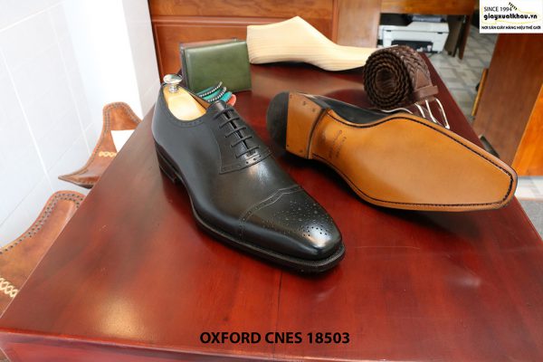 Giày da nam hàng hiệu Oxford CNES 18503 size 43 003