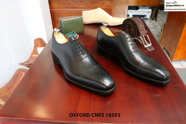 Giày da nam hàng hiệu Oxford CNES 18503 size 43 001