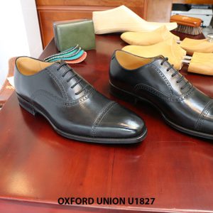 Giày tây nam da bò Oxford Union U1827 size 39 001