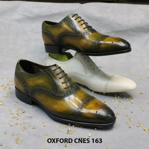 Giày tây nam Patina Oxford CNES 163 Size 41 006
