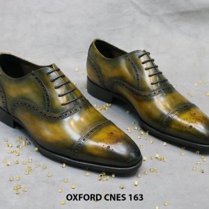 Giày tây nam Patina Oxford CNES 163 Size 41 001