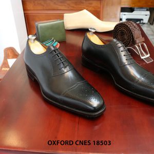 Giày da nam hàng hiệu Oxford CNES 18503 size 43 001