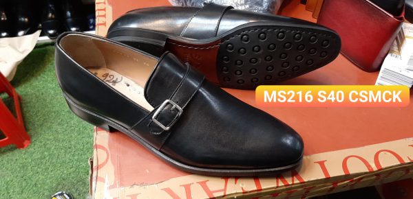 Giày lười nam da bò loafer CNES MS216 Size 40