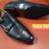 Giày da nam monkstrap 2 khoá KMA Size 41