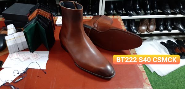 Giày Boot dây kéo Zip boot BT222 Size 40