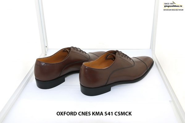 Giày tây da bò oxford màu nâu CNES KMA Size 41 004
