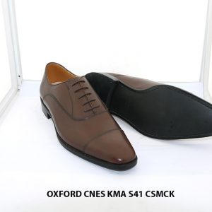 Giày tây da bò oxford màu nâu CNES KMA Size 41 003