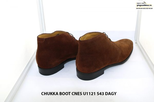 Giày tây nam cổ lửng da lộn Chukka Boot CNES U1121 size 43 004