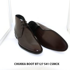 Giày da nam cổ lửng Chukka Boot BT127 size 41 003