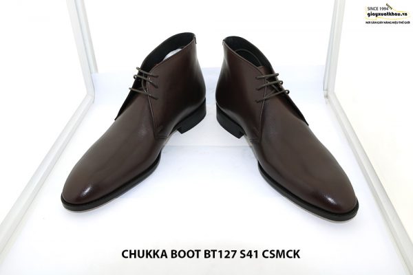 Giày da nam cổ lửng Chukka Boot BT127 size 41 002