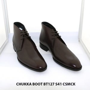 Giày da nam cổ lửng Chukka Boot BT127 size 41 001