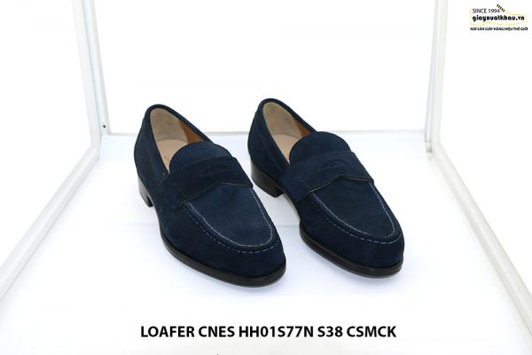 Giày lười loafer da lộn nam CNES HH01S77N Size 38 001