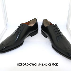 Giày da nam da trơn Oxford OWC1 size 41+40 002