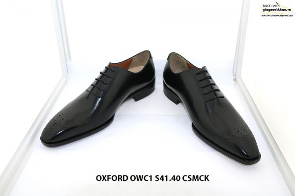 Giày da nam da trơn Oxford OWC1 size 41+40 002