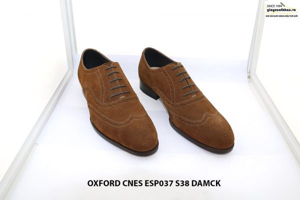 Giày tây nam da lộn Oxford CNES ESP037 size 38 001