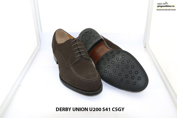 Giày da nam da lộn Derby UNION UR200 size 41 003