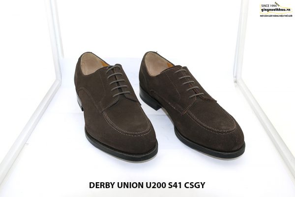 Giày da nam da lộn Derby UNION UR200 size 41 001