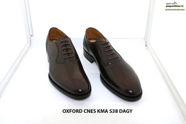 Giày da nam Oxford hàng hiệu CNES KMA size 38 001