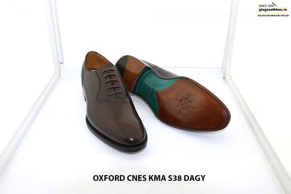 Giày da nam Oxford hàng hiệu CNES KMA size 38 002