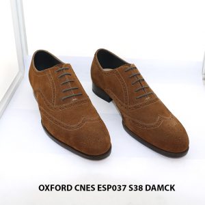Giày tây nam da lộn Oxford CNES ESP037 size 38 001