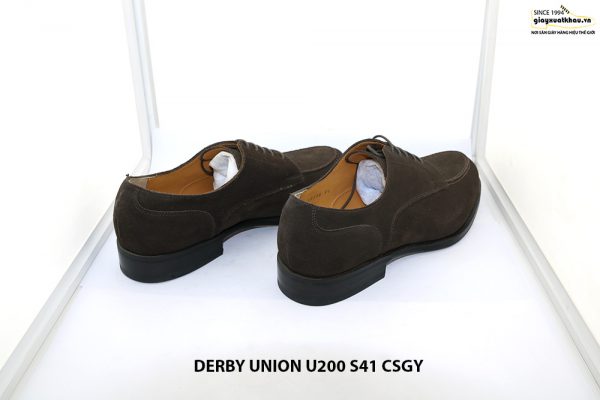 Giày da nam da lộn Derby UNION UR200 size 41 004