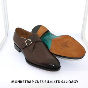 Giày da nam có khoá Monkstrap CNES SU203TD size 42 003