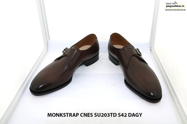 Giày da nam có khoá Monkstrap CNES SU203TD size 42 002