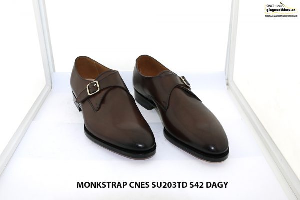 Giày da nam có khoá Monkstrap CNES SU203TD size 42 001
