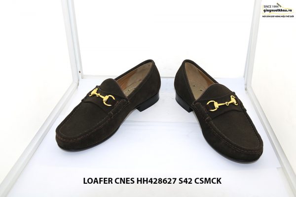 Giày lười nam da lộn Loafer CNES HH424627 size 42 002