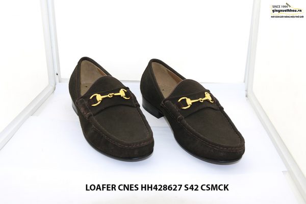 Giày lười nam da lộn Loafer CNES HH424627 size 42 001