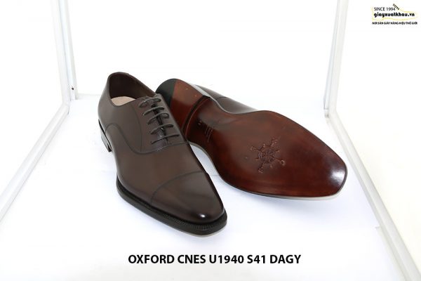 Giày da nam chính hãng Oxford CNES U1940 size 41 003