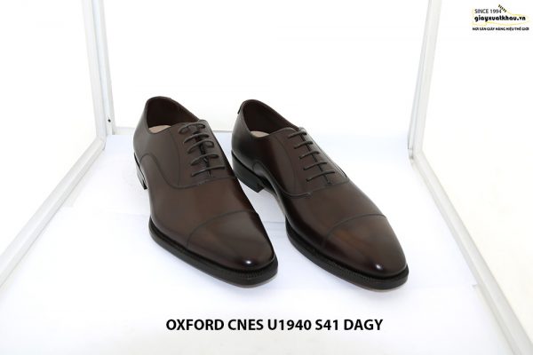 Giày da nam chính hãng Oxford CNES U1940 size 41 001
