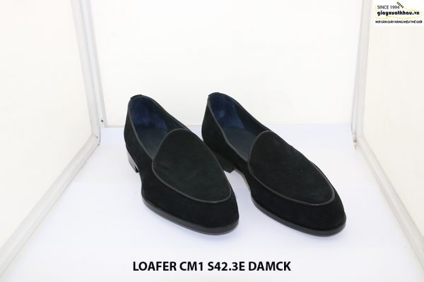 Giày lười nam da lộn Loafer CM1 size 42 rộng 3E 001
