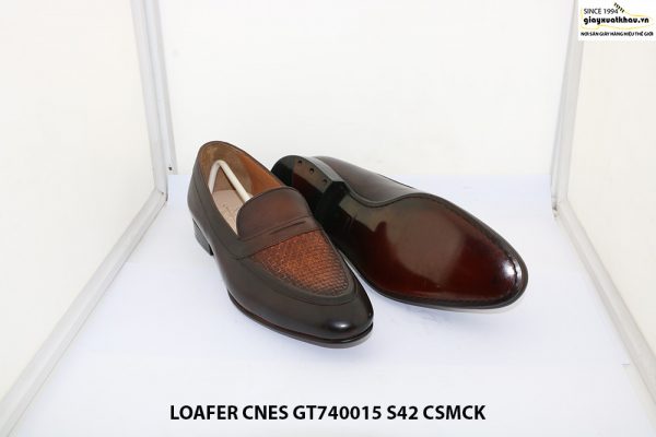 Giày lười nam đế cao su Loafer CNES GT740015 size 42 003