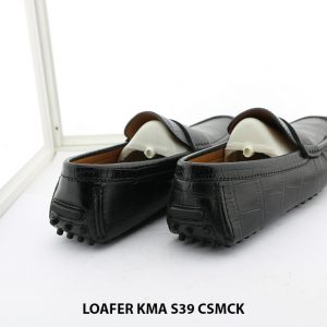 Giày lười nam vân cá sấu Loafer KMA size 39 004