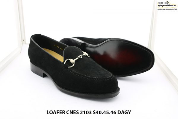 Giày lười nam da lộn Loafer CNES 2103 size 40+45+46 002