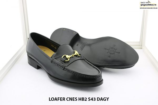 Giày lười nam màu đen Loafer CNES HB2 size 43 004