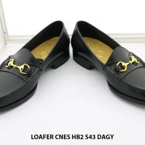 Giày lười nam màu đen Loafer CNES HB2 size 43 003