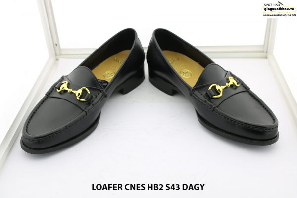Giày lười nam màu đen Loafer CNES HB2 size 43 003