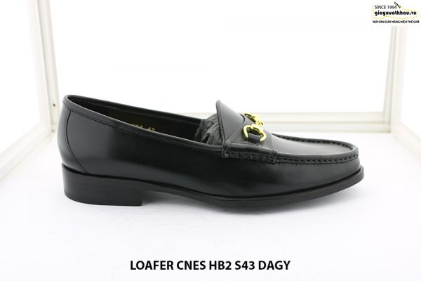 Giày lười nam màu đen Loafer CNES HB2 size 43 001