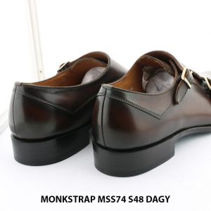 Giày da nam size to Double Monkstrap MSS74 Size 48 005