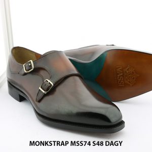 Giày da nam size to Double Monkstrap MSS74 Size 48 003